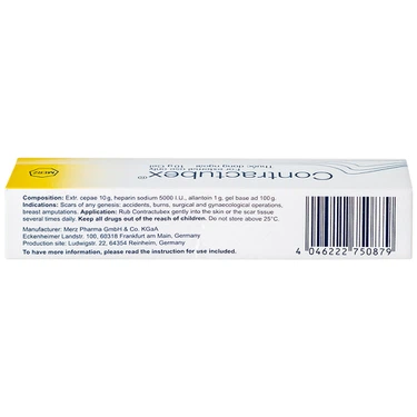 Gel Contractubex Merz điều trị sẹo lồi, sẹo phì đại (10g)