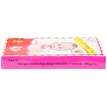 Gạc rơ lưỡi Đông Fa 3 Con Nai vệ sinh, làm sạch lưỡi, răng miệng cho bé (250 hộp)