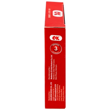 Bao cao su OK Original không mùi, kích thước phù hợp giúp phòng tránh thai (3 cái)