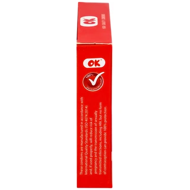 Bao cao su OK Original không mùi, kích thước phù hợp giúp phòng tránh thai (3 cái)