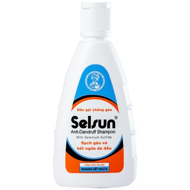 Dầu gội chống gàu Selsun Anti-Dandruff Shampoo Rohto sạch gàu và hết ngứa da đầu (100ml)
