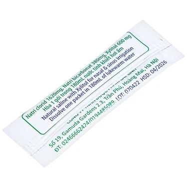 Muối rửa mũi xoang SinuFresh làm sạch dịch nhầy (50 gói)