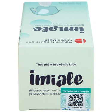 Dung dịch Imiale CHR Hansen A/S bổ sung lợi khuẩn, hỗ trợ cải thiện hệ vi sinh đường ruột (8g)