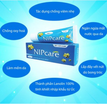 Kem trị nứt đầu ti – Nipcare