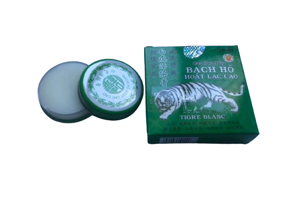 Cao xoa Bạch hổ hoạt lạc cao khu phong, hoạt lạc, tiêu viêm, chỉ thống (hộp 8g)