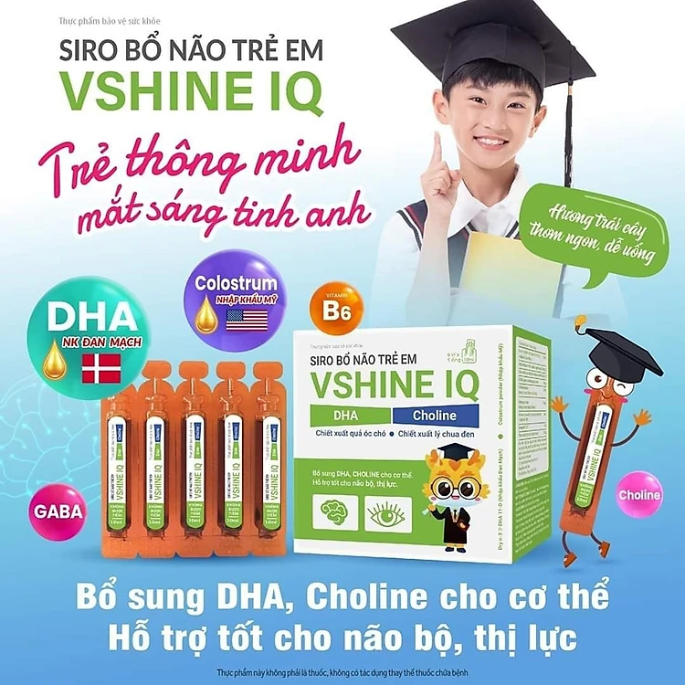 Siro Bổ Não Trẻ Em Vshine IQ