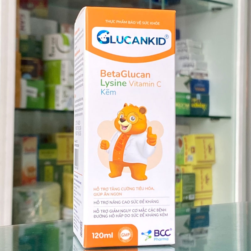 Glucankid: hỗ trợ tăng cường tiêu hóa, ăn ngon, nâng cao sức đề kháng