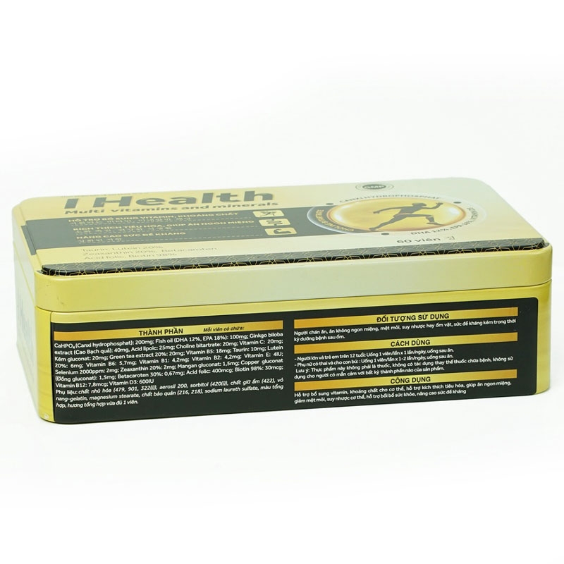I Health, hỗ trợ bồi bổ sức khỏe, nâng cao sức đề kháng