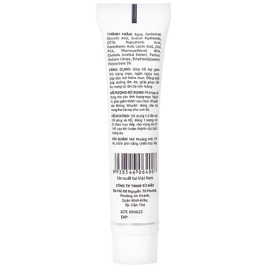 Gel Actidem Derma giúp ngăn ngừa mụn, làm mờ vết thâm (18g)