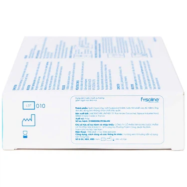 Dung dịch nước muối ưu trương Fysoline 5ml giảm ngạt mũi, khô mũi (20 ống)