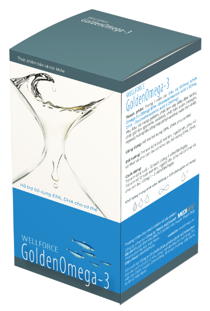 WELLFORCE GoldenOmega-3 Hộp 90 viên