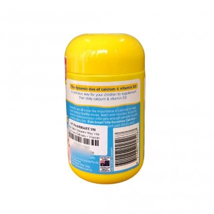 Nature's Way Vita Gummies Calcium + Vitamin D - Hỗ trợ xương chắc khỏe