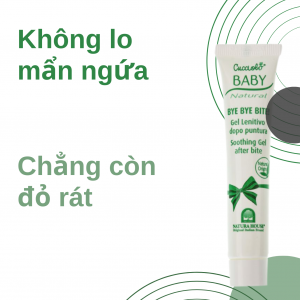 Gel Cucciolo – Bôi vết muỗi đốt và côn trùng cắn