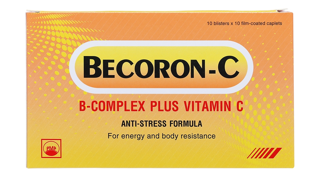 Becoron-C tăng cường, củng cố hệ thống miễn dịch (10 vỉ x 10 viên)