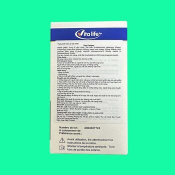 Vita Calmax (hộp 60 viên)- bổ sung canxi từ tảo biển