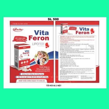 Vita Feron: bổ sung sắt và acid folic