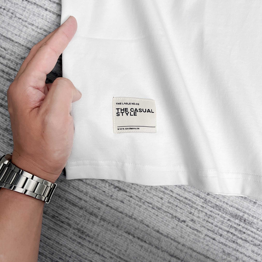 Áo Thun Gasi Trắng Holiday