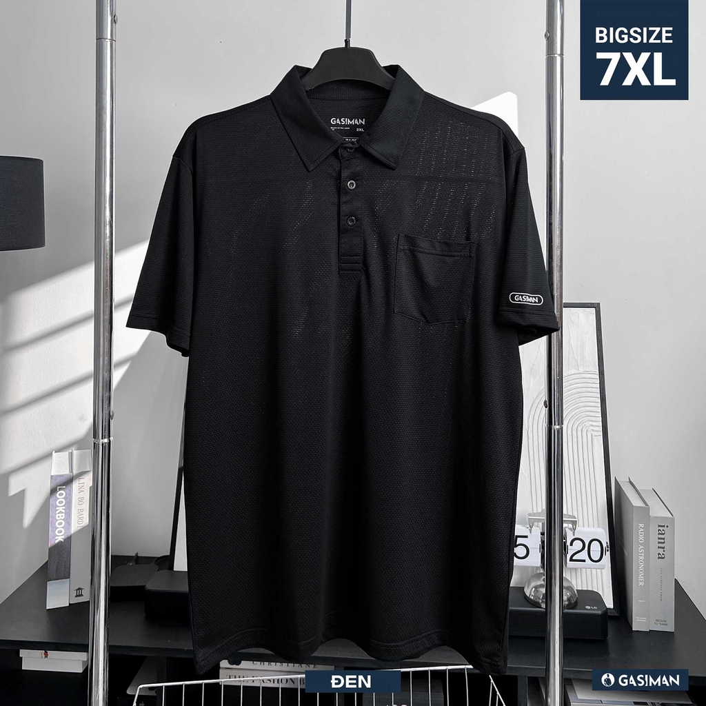 Áo Polo Big size thể thao Ultra Dry Màu Đen