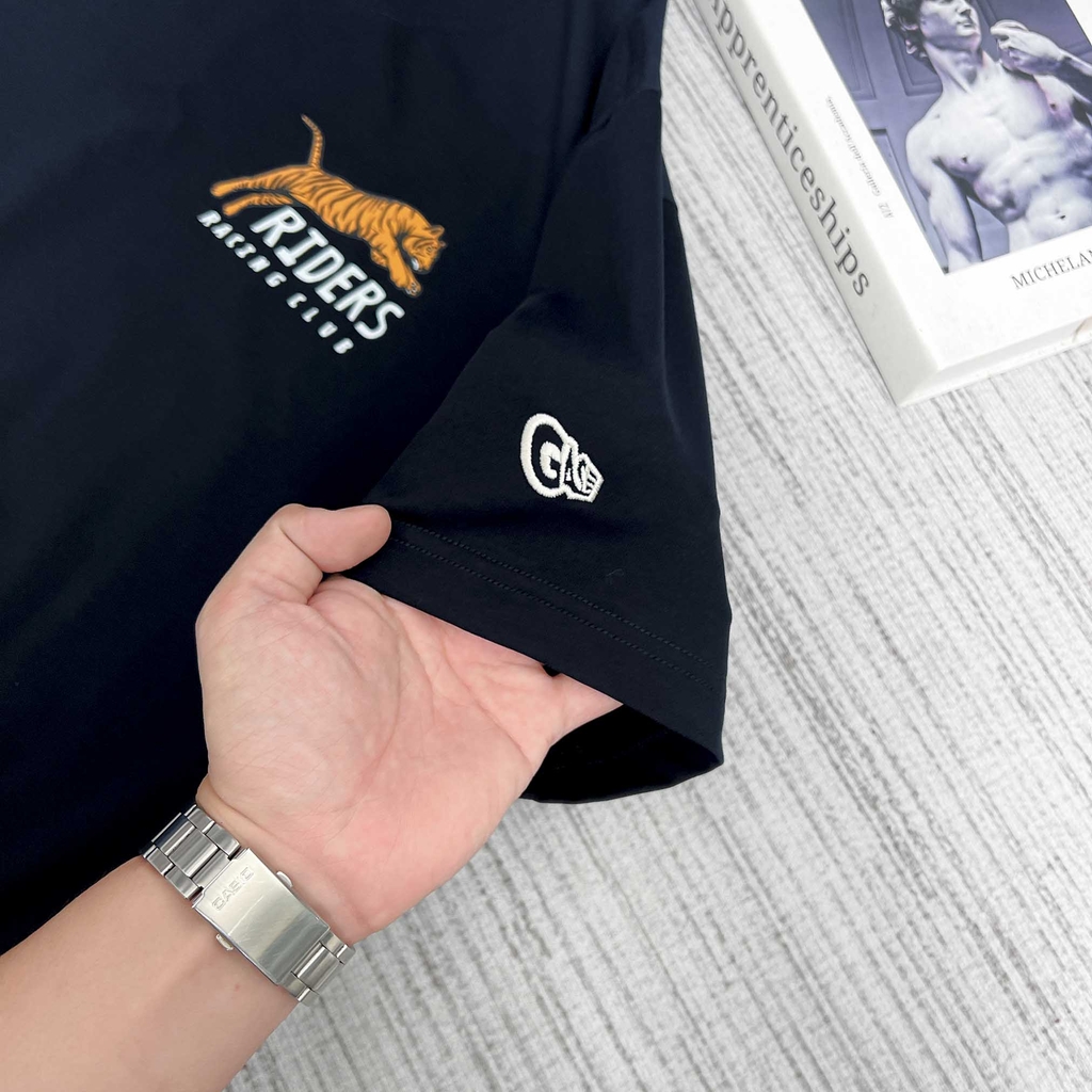 Áo thun Gasi Xanh đen Hổ hoang dã