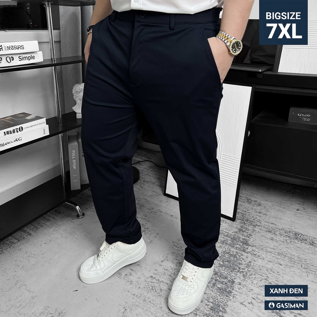 Quần Tây Bigsize G2 Co giãn 4 chiều Màu Xanh đen