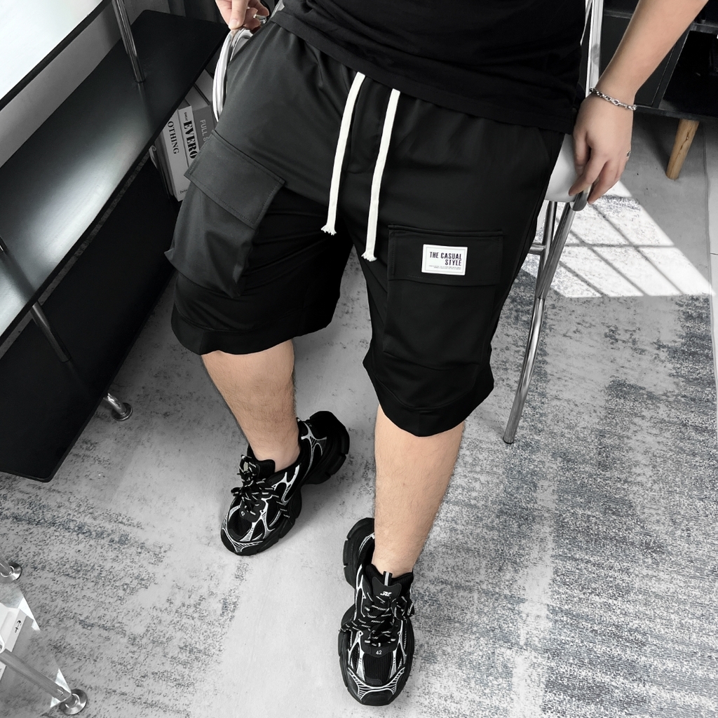 Quần Ngắn Lưng thun Bigsize Túi hộp
