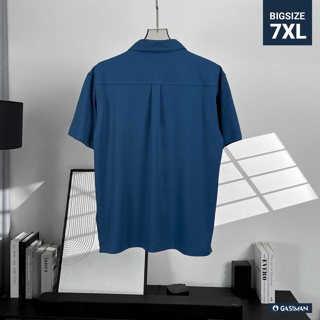 Áo polo có túi Classy xanh bích