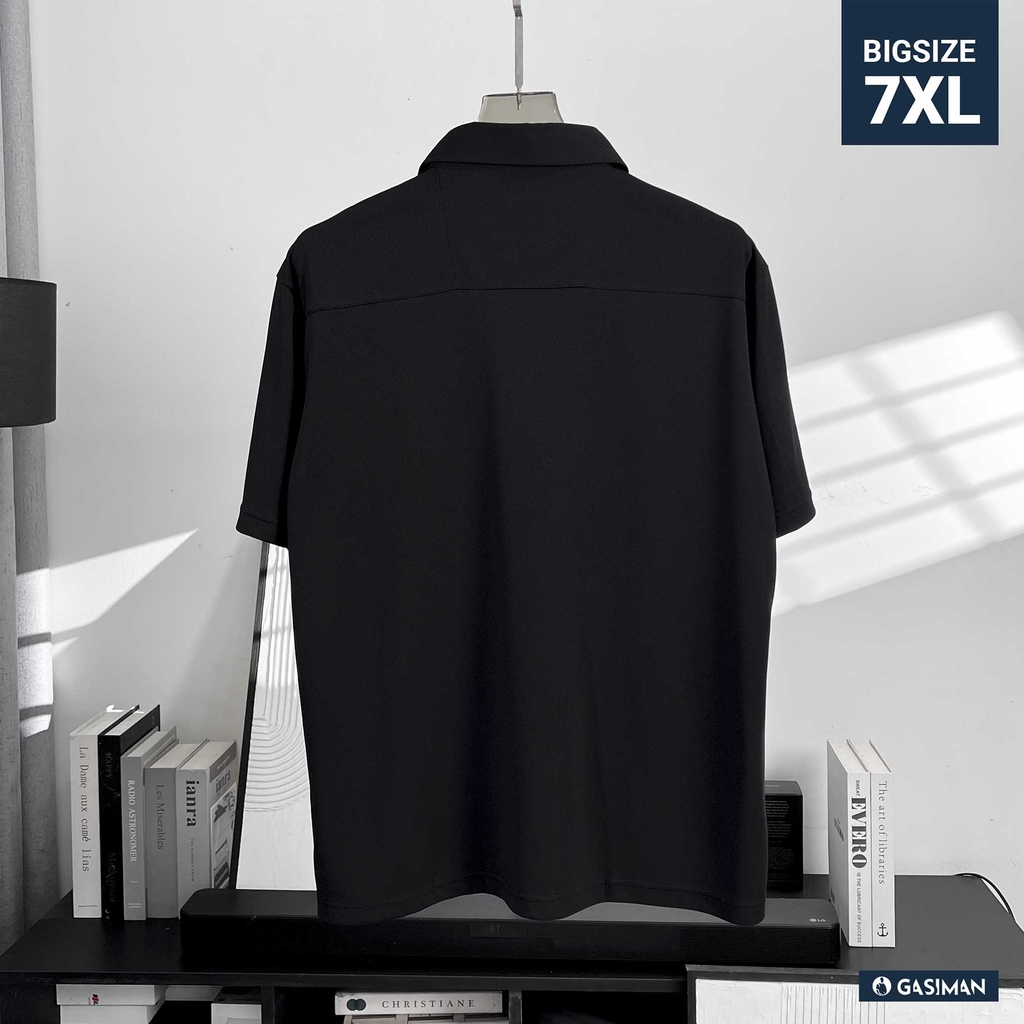 Polo Bigsize Thể Thao Đen Trụ viền