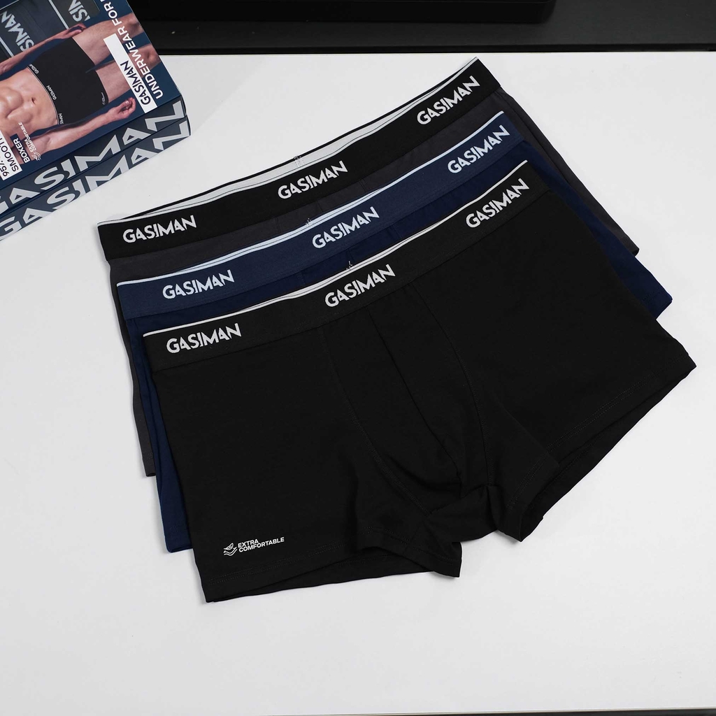 Combo 3 Quần Boxer Bigsize 100% Cotton