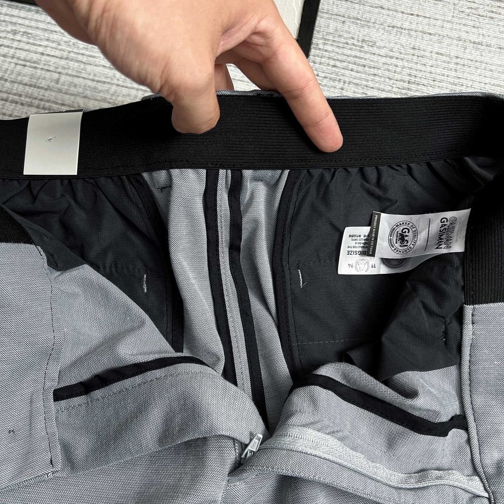 Quần Tây Hàn Quốc Co Giãn 4 Chiều Xám Nhạt