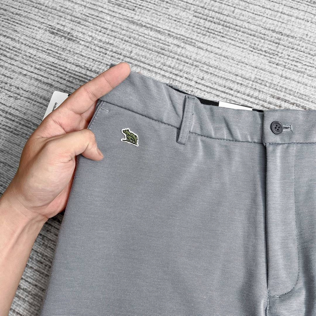 Quần Tây Hàn Quốc Co Giãn 4 Chiều Xám Nhạt