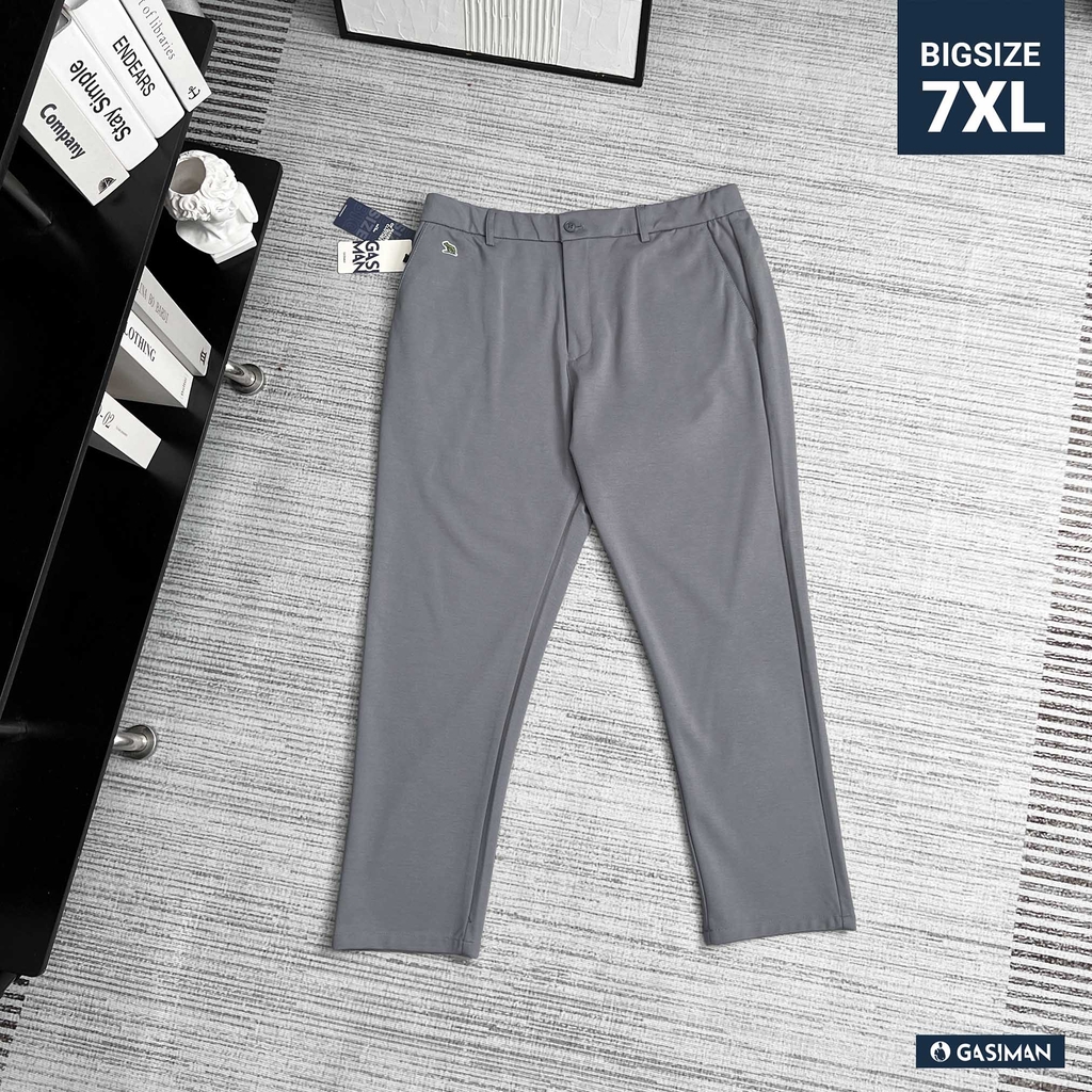Quần Tây Hàn Quốc Co Giãn 4 Chiều Xám Đậm