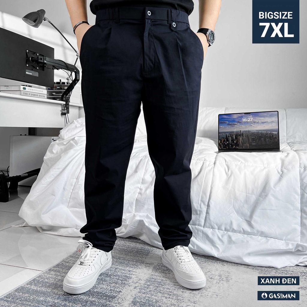 Quần Tây Bigsize Siêu nhẹ Màu Xanh đen