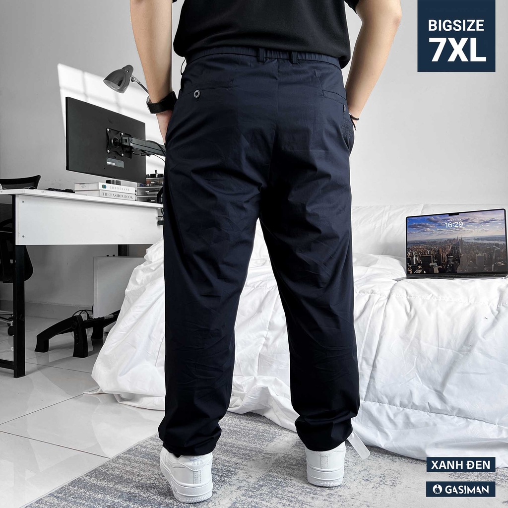 Quần Tây Bigsize Siêu nhẹ Màu Xanh đen