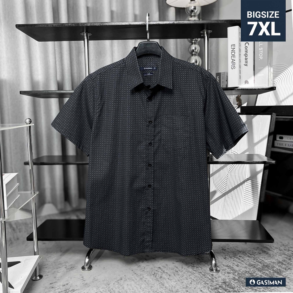 Áo Sơ Mi Tay ngắn Bigsize Hoạ tiết Hoa Nhí