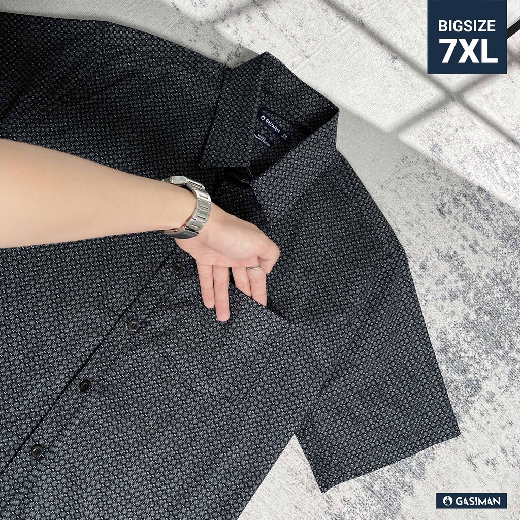 Áo Sơ Mi Tay ngắn Bigsize Hoạ tiết Hoa Nhí