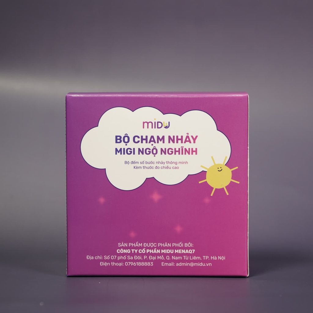 Bộ chạm nhảy tăng chiều cao Midu Migi ngộ nghĩnh