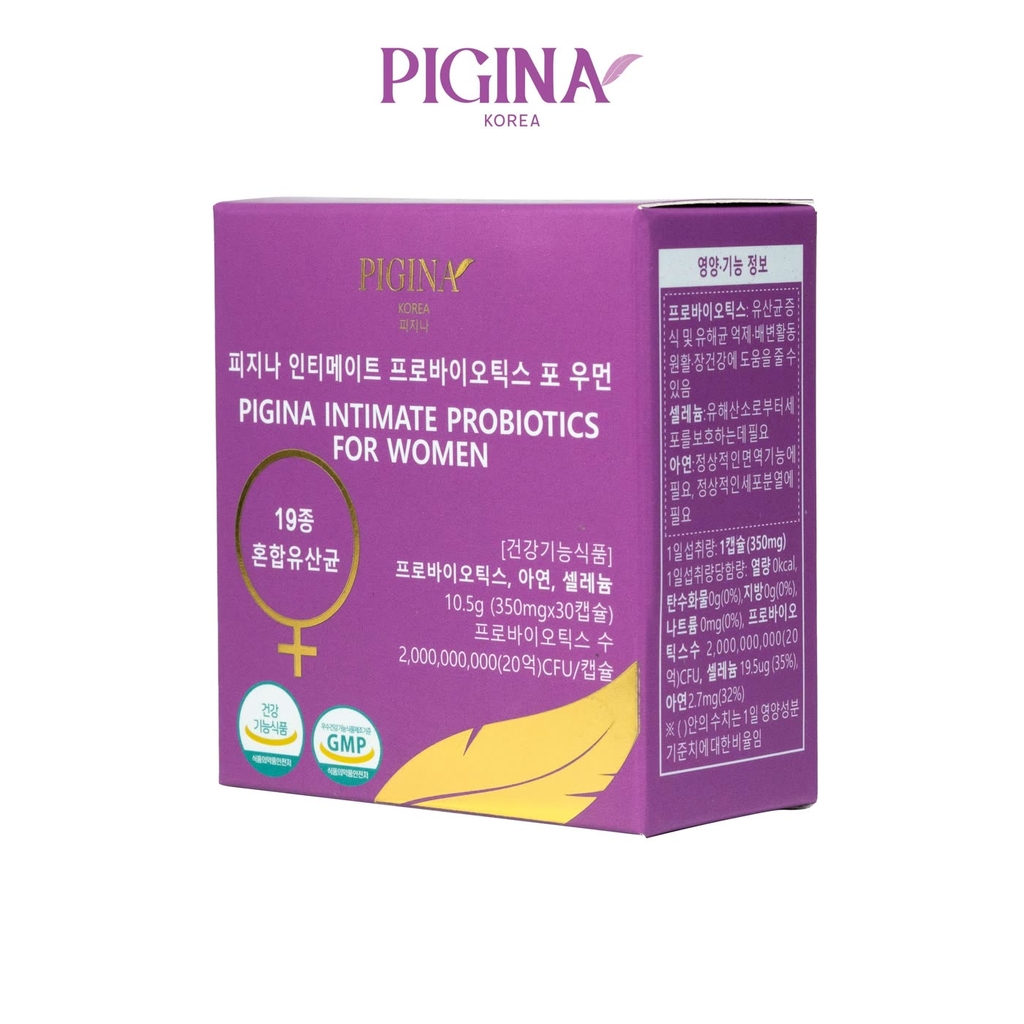 Viên uống bổ sung lợi khuẩn cho nữ giới Pigina (30 viên)