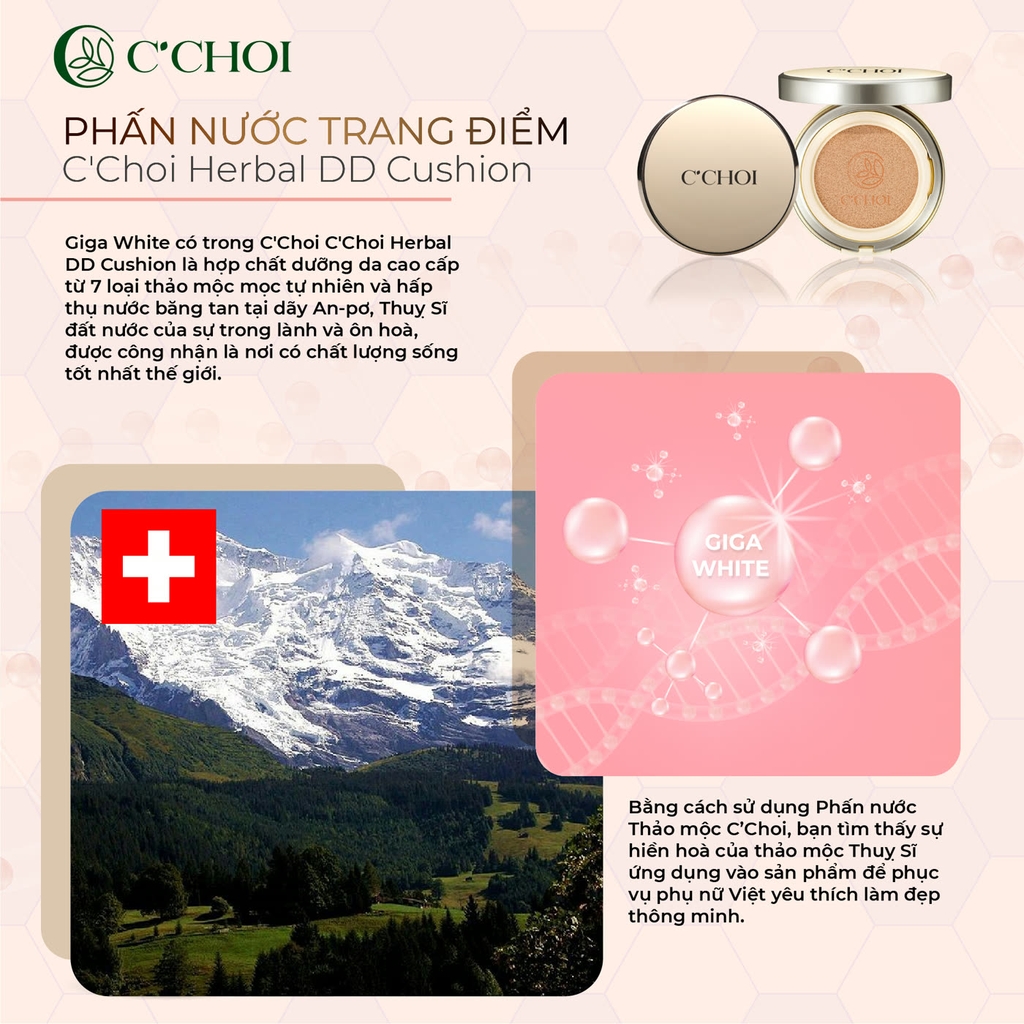 Phấn nước C'Choi Herbal DD Cushion