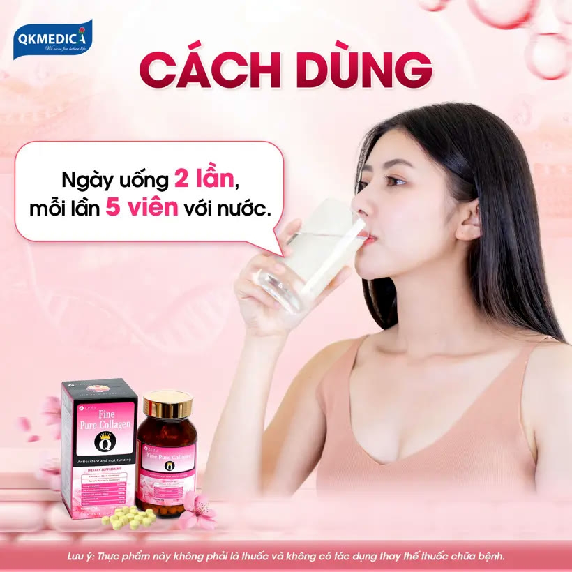 Thực phẩm bảo vệ sức khỏe Fine Pure Collagen Q (hộp 375 viên)