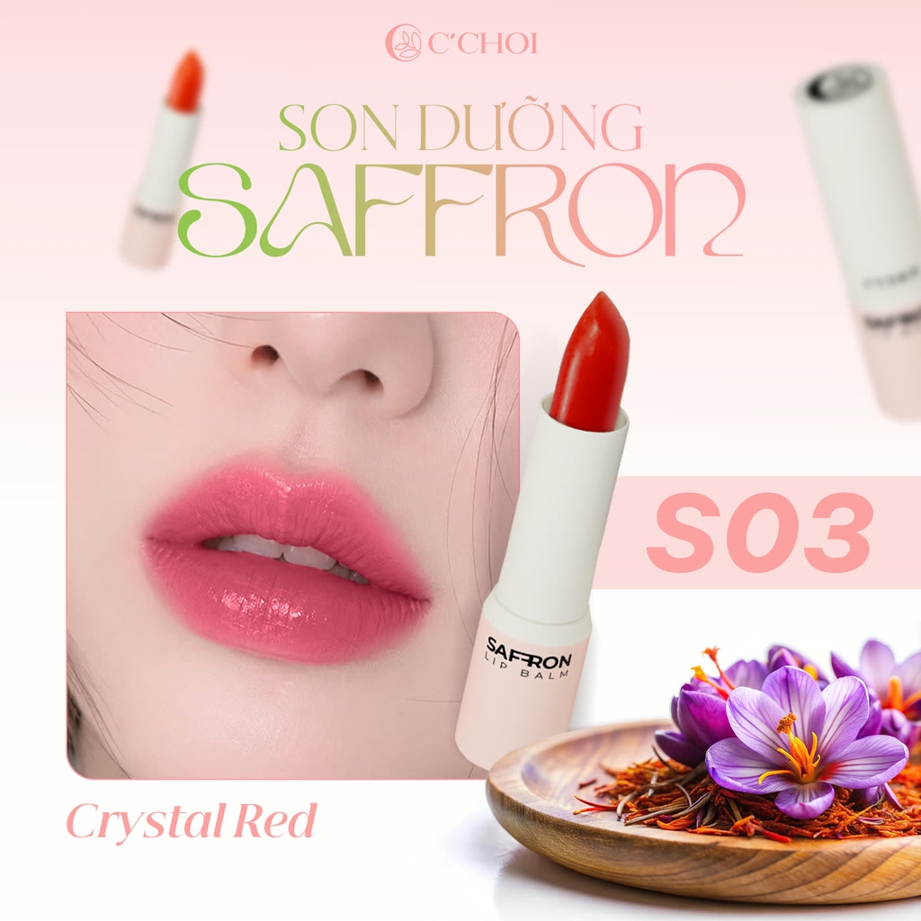 Son Dưỡng Saffron C’Choi Có Màu