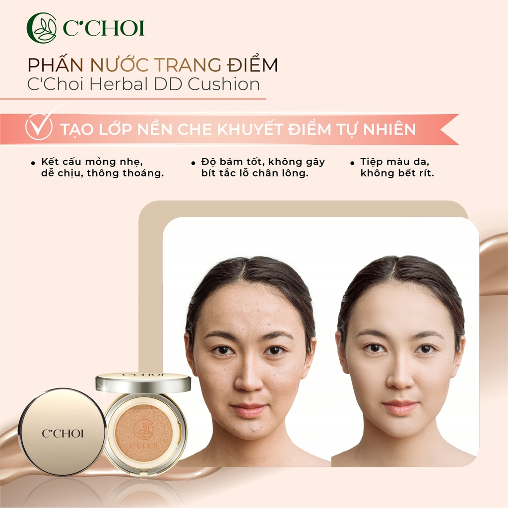 Phấn nước C'Choi Herbal DD Cushion