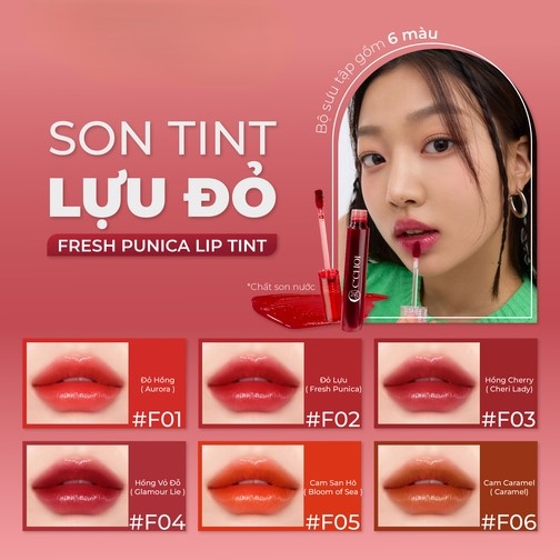 Son tint lựu đỏ - Fresh Punica Lip Tint