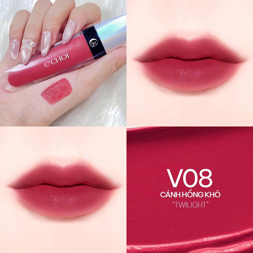 Son kem nhung C’Choi - Velvet & Matte Lip Cream