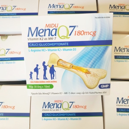 Thực phẩm bảo vệ sức khỏe: Midu MenaQ7 180mcg