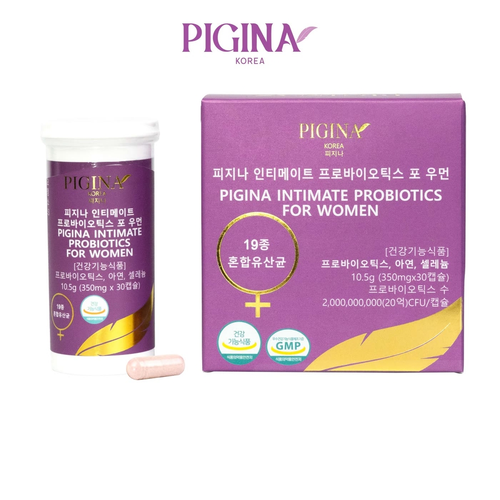 Viên uống bổ sung lợi khuẩn cho nữ giới Pigina (30 viên)