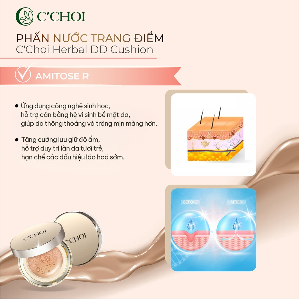 Phấn nước C'Choi Herbal DD Cushion