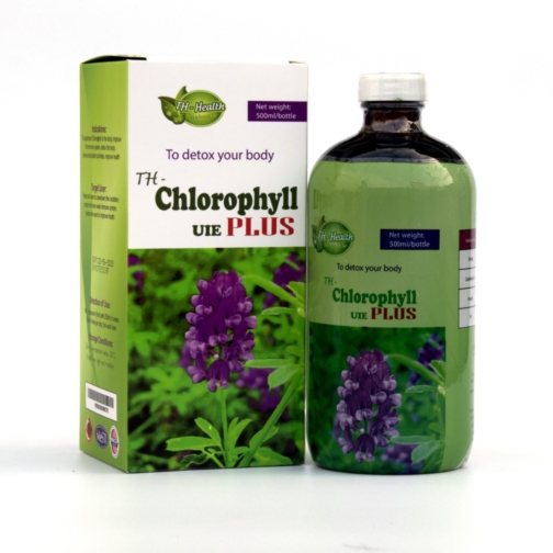 TH-Chlorophyll UIE PLUS bổ sung diệp lục, hỗ trợ miễn dịch và chống oxy hóa 500ml