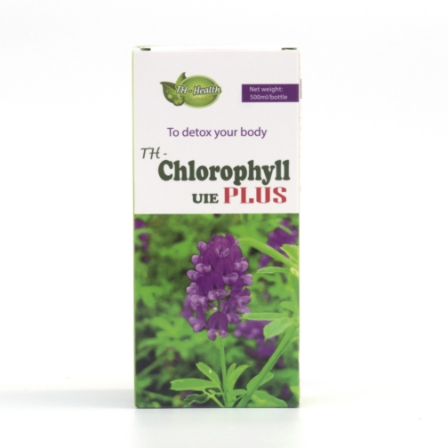 TH-Chlorophyll UIE PLUS bổ sung diệp lục, hỗ trợ miễn dịch và chống oxy hóa 500ml