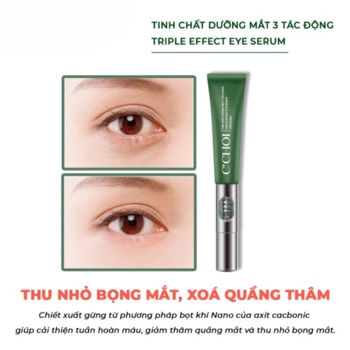 Tinh chất dưỡng mắt 3 tác động C’Choi - Triple Effect Eye Serum