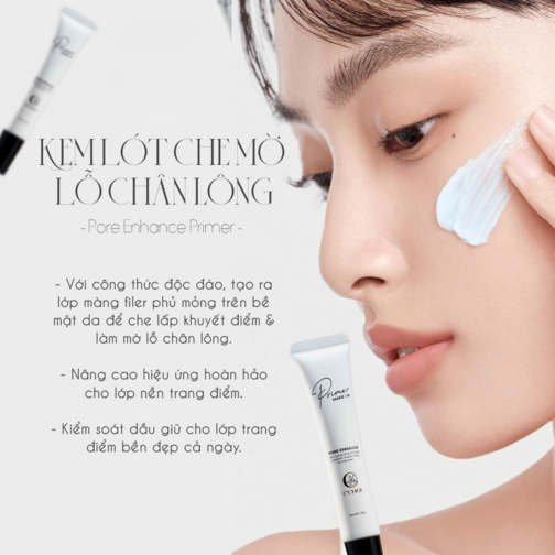 Kem lót che mờ lỗ chân lông – C'Choi Pore Enhance Primer (Tuýp 20g)